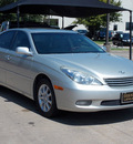 lexus es 300 2003 silver sedan gasoline 6 cylinders front wheel drive automatic with overdrive 77074