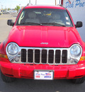 jeep liberty 2005 red suv limited gasoline 6 cylinders 4 wheel drive automatic 79925