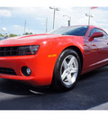 chevrolet camaro 2011 red coupe lt gasoline 6 cylinders rear wheel drive automatic 33177