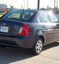 hyundai accent 2011 gray sedan gls gasoline 4 cylinders front wheel drive automatic with overdrive 77074