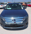 ford fusion 2012 blue sedan sel flex fuel 6 cylinders front wheel drive automatic 76234