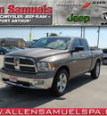 dodge ram 1500 2010 lt  brown slt gasoline 8 cylinders 4 wheel drive automatic with overdrive 77642