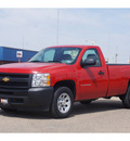 chevrolet silverado 1500 2012 red work truck gasoline 6 cylinders 2 wheel drive automatic 79029