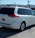 toyota sienna 2011 white van limited 7 passenger gasoline 6 cylinders front wheel drive shiftable automatic 77469