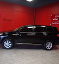 toyota highlander 2011 black suv gasoline 6 cylinders front wheel drive automatic 76116