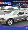ford mustang 2008 pewter coupe gt premium gasoline 8 cylinders rear wheel drive automatic 34474