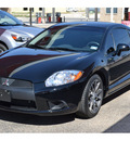 mitsubishi eclipse 2011 black hatchback gs gasoline 4 cylinders front wheel drive automatic 76903