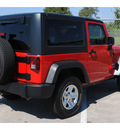jeep wrangler 2011 red suv sport gasoline 6 cylinders 4 wheel drive automatic with overdrive 77338