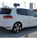 volkswagen gti 2011 white hatchback gasoline 4 cylinders front wheel drive automatic 76505