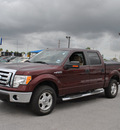 ford f 150 2010 dk  red xlt flex fuel 8 cylinders 4 wheel drive 6 speed automatic 78523