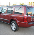 jeep commander 2007 red suv gasoline 6 cylinders rear wheel drive automatic 78501