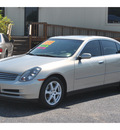 infiniti g35 2004 silver sedan gasoline 6 cylinders rear wheel drive automatic with overdrive 77088