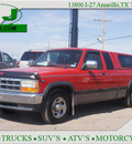 dodge dakota 1995 red pickup truck slt gasoline 6 cylinders rear wheel drive automatic 79119