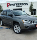 jeep compass 2012 gray suv sport gasoline 4 cylinders 2 wheel drive automatic 76230