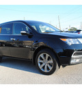 acura mdx 2010 black suv w advance w res gasoline 6 cylinders all whee drive shiftable automatic 77002