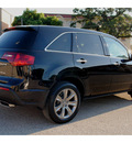 acura mdx 2010 black suv w advance w res gasoline 6 cylinders all whee drive shiftable automatic 77002