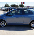 toyota yaris 2007 blue hatchback gasoline 4 cylinders front wheel drive 5 speed manual 78666