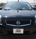 nissan sentra 2009 black sedan 2 0 sr fe gasoline 4 cylinders front wheel drive automatic with overdrive 76018