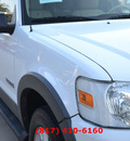 ford explorer 2006 white suv xlt 6 cylinders automatic 76051