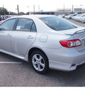 toyota corolla 2013 silver sedan s gasoline 4 cylinders front wheel drive automatic 77074