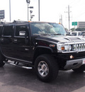 hummer h2 2008 black suv 8 cylinders shiftable automatic 77074