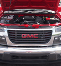 gmc canyon 2010 red slt 5 cylinders automatic 77074