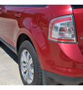 ford edge 2007 red suv sel pl awd gasoline 6 cylinders all whee drive 6 speed automatic 78233