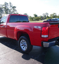 gmc sierra 1500 2007 red pickup truck work truck gasoline 8 cylinders 4 wheel drive automatic with overdrive 28557