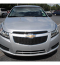 chevrolet cruze 2012 silver sedan ls gasoline 4 cylinders front wheel drive automatic with overdrive 77581