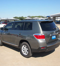 toyota highlander 2011 green suv 6 cylinders automatic 76049