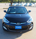 hyundai veloster 2013 black coupe gasoline 4 cylinders front wheel drive automatic 76049