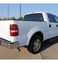 ford f 150 2007 white larait flex fuel 8 cylinders rear wheel drive automatic with overdrive 77539