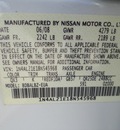 nissan altima 2008 white sedan gasoline 4 cylinders front wheel drive not specified 77388