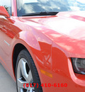 chevrolet camaro 2012 orange coupe lt gasoline 6 cylinders rear wheel drive automatic 76051