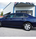chevrolet impala 2010 blue sedan lt 6 cylinders automatic 76541