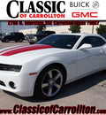 chevrolet camaro 2011 white coupe lt gasoline 6 cylinders rear wheel drive automatic 75007