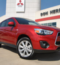 mitsubishi outlander sport 2013 dk  red es gasoline 4 cylinders front wheel drive automatic 75062