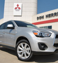 mitsubishi outlander sport 2013 silver es gasoline 4 cylinders front wheel drive automatic 75062