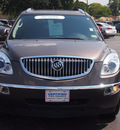 buick enclave 2010 dk  brown suv cxl 6 cylinders shiftable automatic 77074