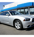 dodge charger 2012 silver sedan se gasoline 6 cylinders rear wheel drive automatic 90004