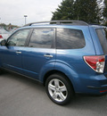 subaru forester 2010 blue wagon 2 5x premium gasoline 4 cylinders all whee drive automatic 13502