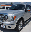 ford f 150 2012 silver gasoline 6 cylinders 2 wheel drive automatic 77338