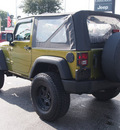 jeep wrangler 2007 green suv x 6 cylinders 6 speed manual 33021