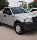 ford f 150 2008 silver pickup truck xl gasoline 6 cylinders 2 wheel drive automatic with overdrive 77706