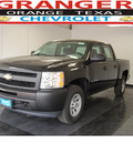 chevrolet silverado 1500 2013 black work truck 8 cylinders automatic with overdrive 77630