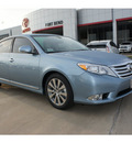 toyota avalon 2012 blue sedan limited gasoline 6 cylinders front wheel drive automatic 77469