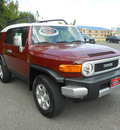 toyota fj cruiser 2009 dk  red suv 6 cylinders automatic 75672