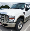ford f 250 super duty 2010 white king ranch 8 cylinders automatic 78729