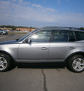 bmw x3 2006 gray suv 3 0 6 cylinders automatic 13502