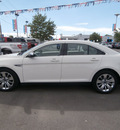 ford taurus 2010 white sedan limited 6 cylinders automatic 13502